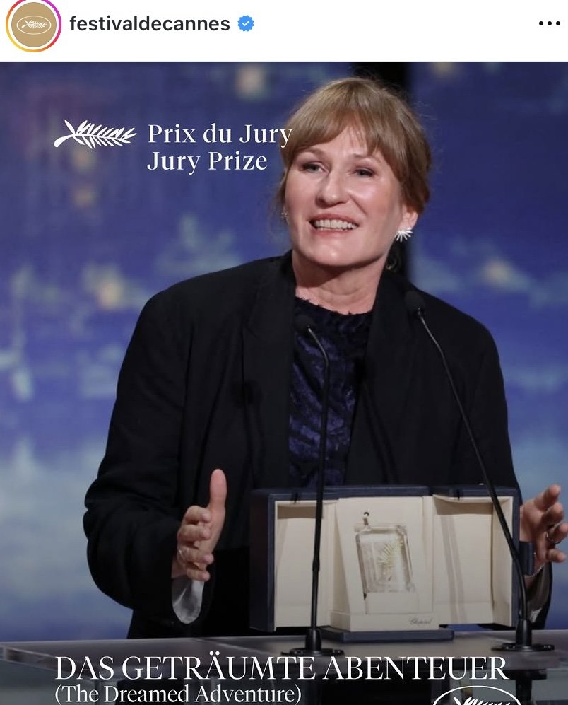 DIRECTOR DREAMED ADVENTURE AWARD IN CANNES 804x997